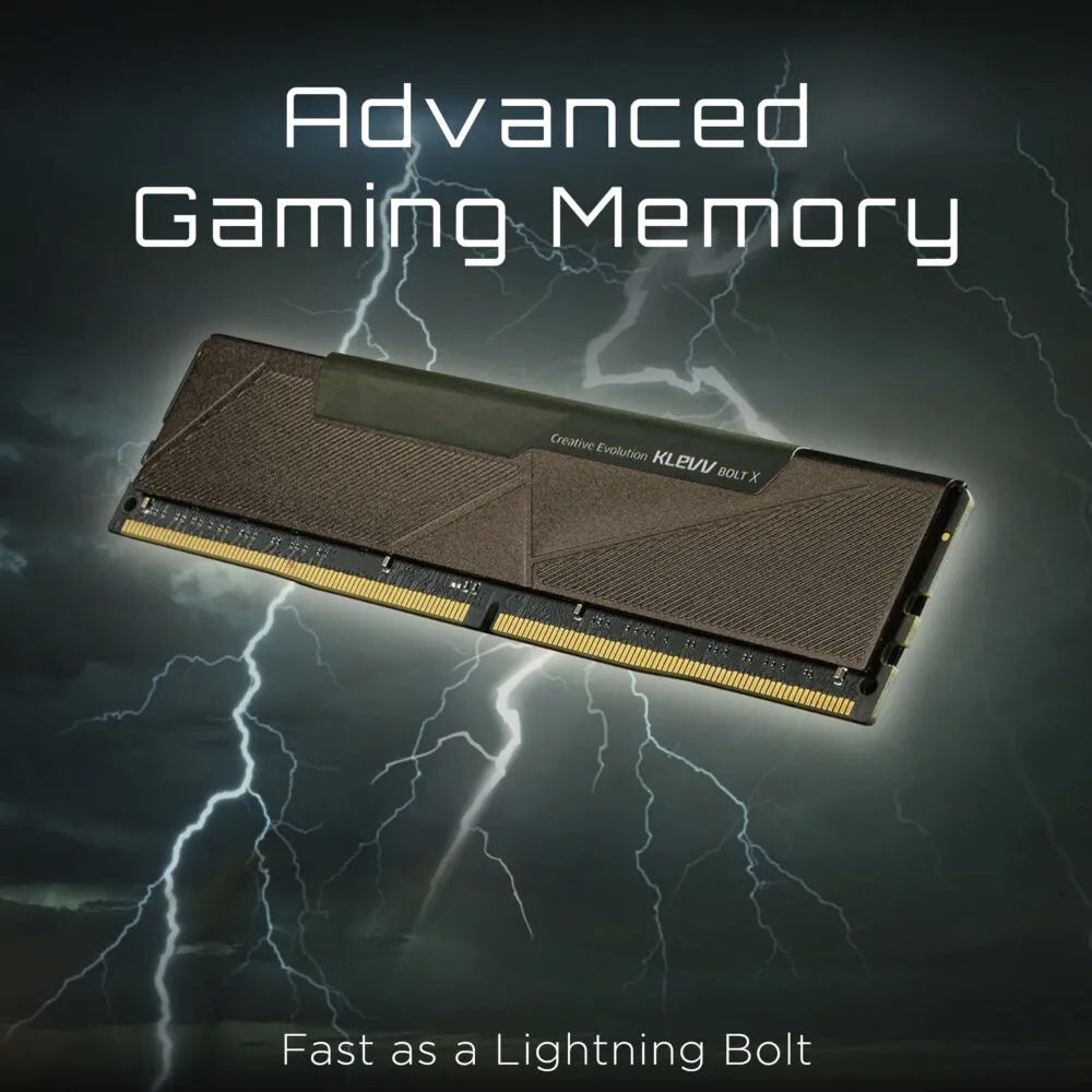 Klevv BOLT X 16 GB KD48GU880-32A160U (2x8GB) DDR4 3200 MHz DIMM RAM Bellek Thumbnail 2