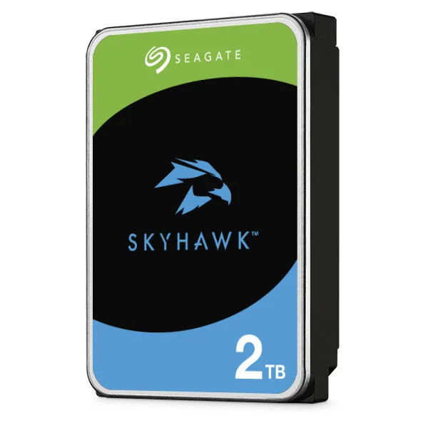 Seagate SkyHawk sabit disk sürücüsü 2 TB 256 MB 3.5" Serial ATA III