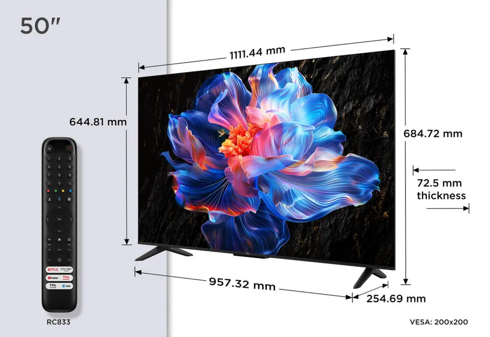 TCL 50V6C 50 inç 4K Ultra HD TV Thumbnail 1