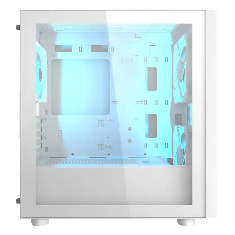 COUGAR Uniface Mini RGB Mini Dikey (Tower) Beyaz Kas