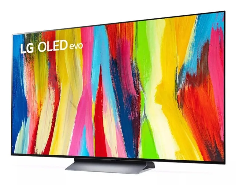 LG OLED OLED65C2PUA 4K Ultra HD Smart Wi-Fi Gümüş TV Thumbnail 1