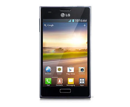 LG Optimus L5 E610 10,2 cm (4") Tek SIM Android 4.0 3G 2 GB 4 GB 1500 mAh Siyah Akıllı Telefon