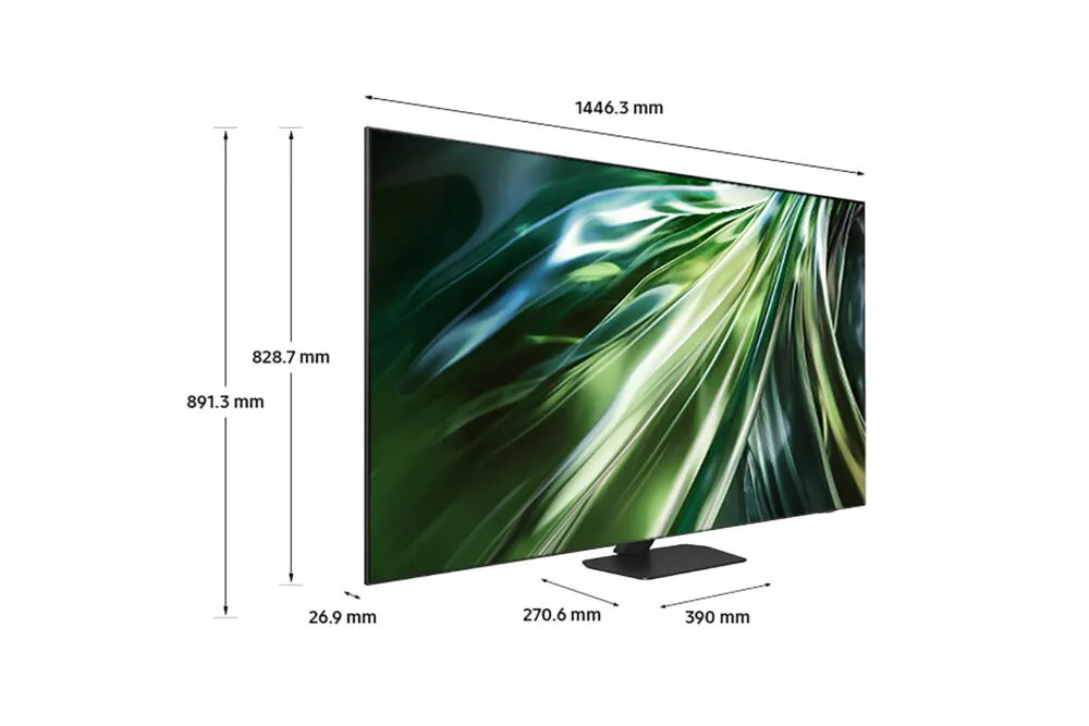 Samsung QN90D F-65QN90DR630NZ 4K Ultra HD Smart Wi-Fi Siyah, Titanyum TV Thumbnail 3