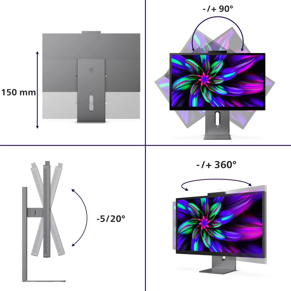 Philips Brilliance 27E3U7903/00 27 inç Monitör Thumbnail 3