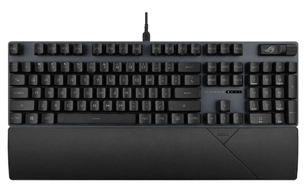 ASUS ROG Strix Scope II RX Oyun USB QWERTY Siyah Klavye Thumbnail 2