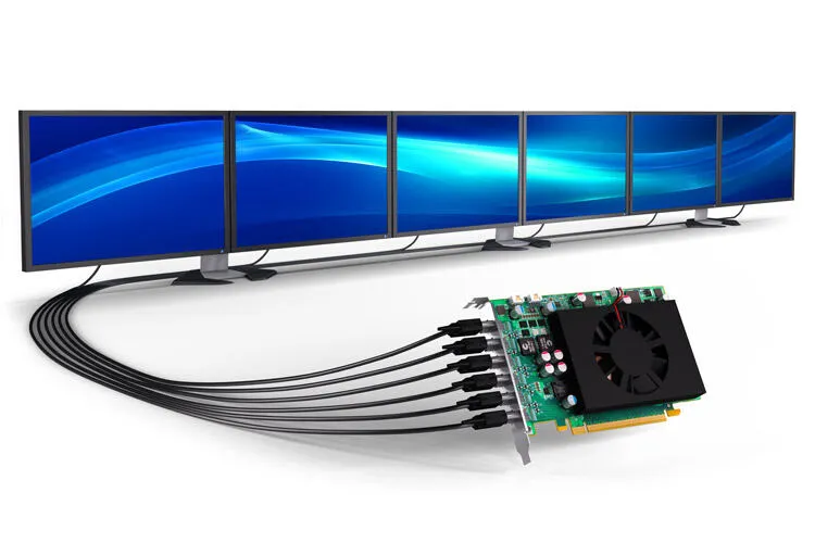 Matrox C680 2 GB C680-E2GBF GDDR5 Ekran Kartı Thumbnail 1