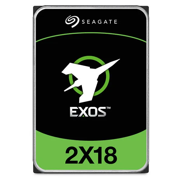 Seagate Exos 2X18 16 TB sabit disk sürücüsü 7200 RPM 256 MB 3.5" Serial ATA III