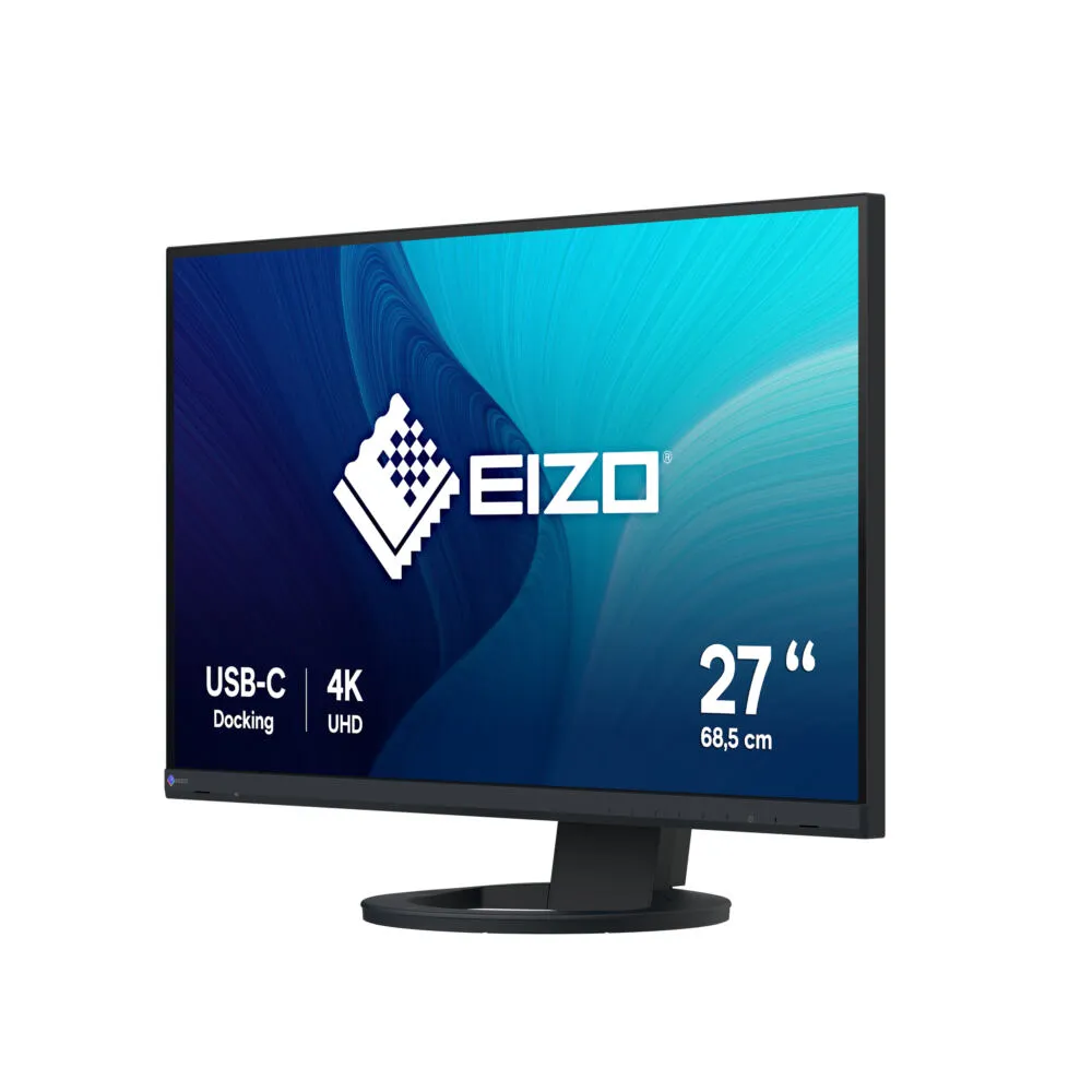 EIZO FlexScan EV2740S-BK 27 inç 4K UHD IPS Monitör Thumbnail 1
