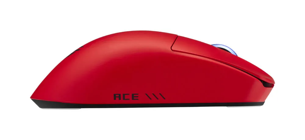 ASUS ROG Harpe II Ace RED Oyun sağ-el RF Wireless + Bluetooth + USB Type-A Optik 42000 DPI Kablosuz Mouse Thumbnail 4
