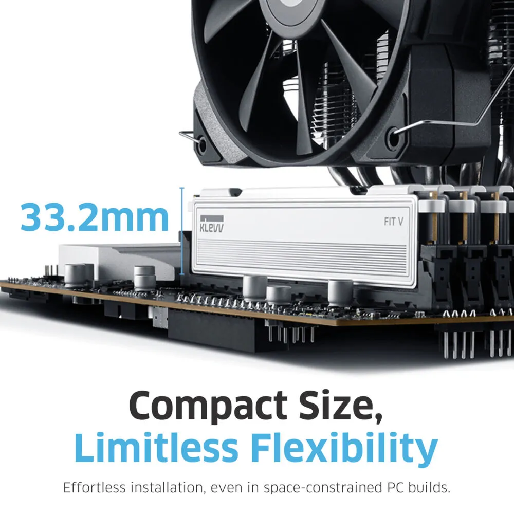 Klevv KD5AGU880-60B280F 32 GB (2x16GB) DDR5 6000 MHz DIMM RAM Bellek Thumbnail 7