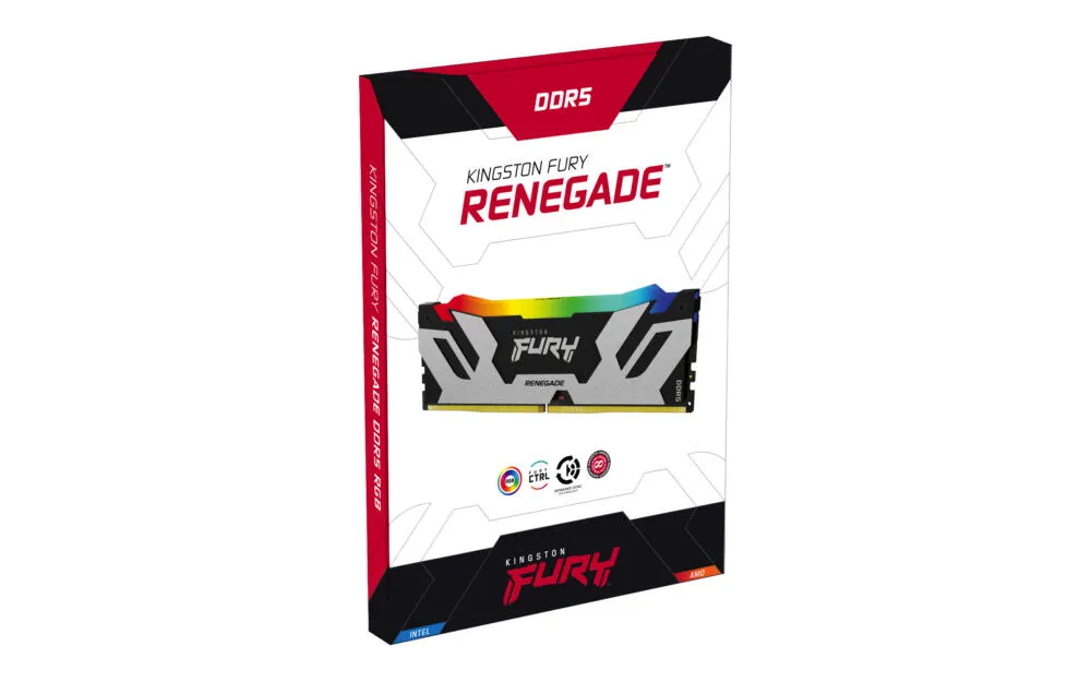 Kingston Technology FURY Renegade RGB KF560C32RSA-16 16 GB DDR5 DIMM RAM Bellek Thumbnail 3