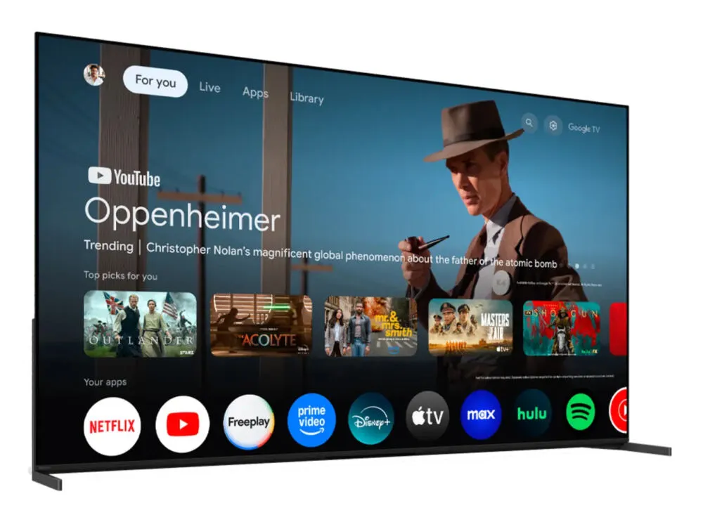 Sony BRAVIA 8 II K-55XR80M2 4K Ultra HD Smart Wi-Fi Siyah TV Thumbnail 2