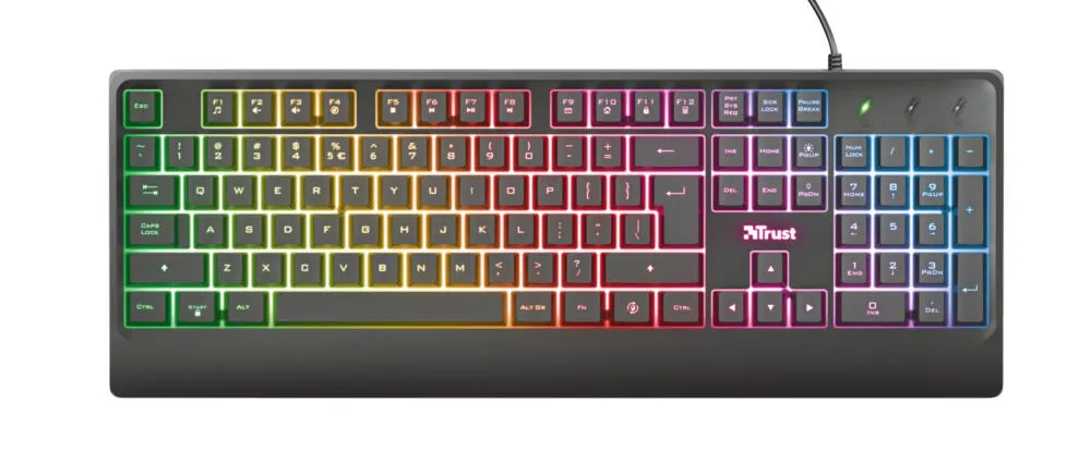 Trust Ziva 24470 RGB Oyuncu Klavyesi Thumbnail 6