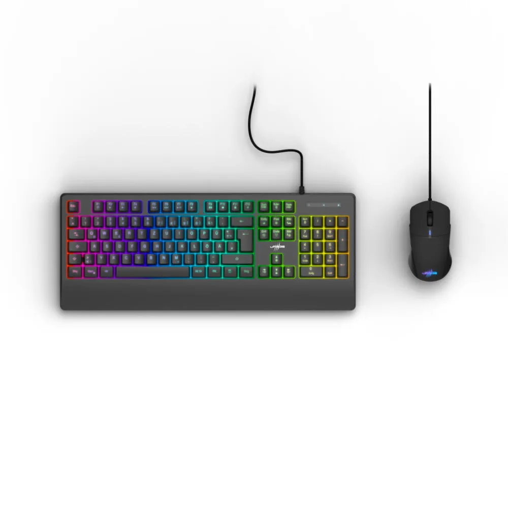 Hama Koop 320 2in1 00217895 RGB Oyuncu Klavyesi Thumbnail 4
