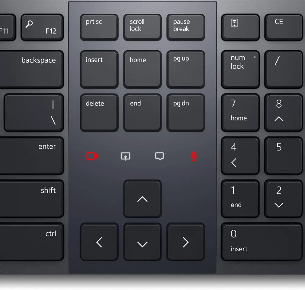 DELL KB900 580-BBGT Kablosuz Klavye Thumbnail 8