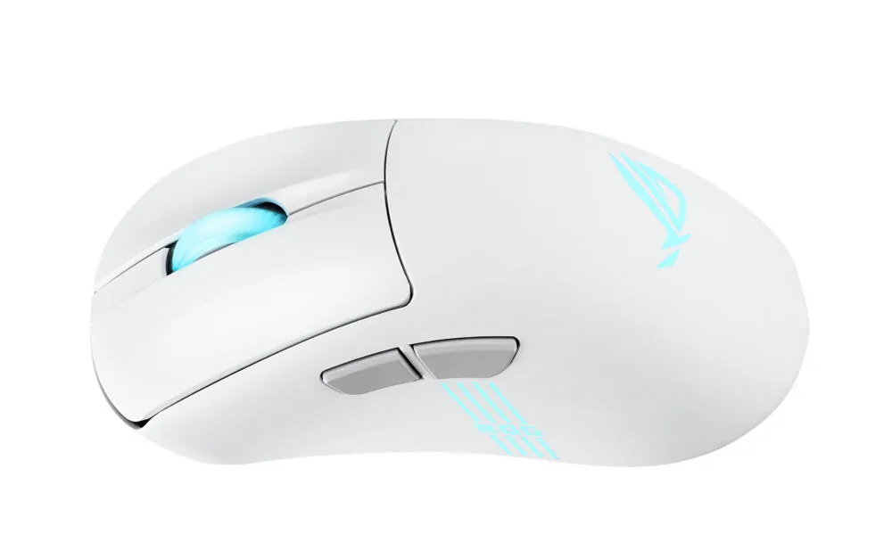 ASUS ROG Keris II Origin WHT 90MP04A0-BMUA10 42000 DPI Bluetooth Oyuncu Faresi Thumbnail 5