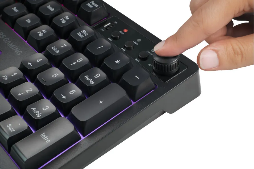 Mars Gaming MCPWXPT RGB Kablosuz Oyuncu Klavyesi Thumbnail 4