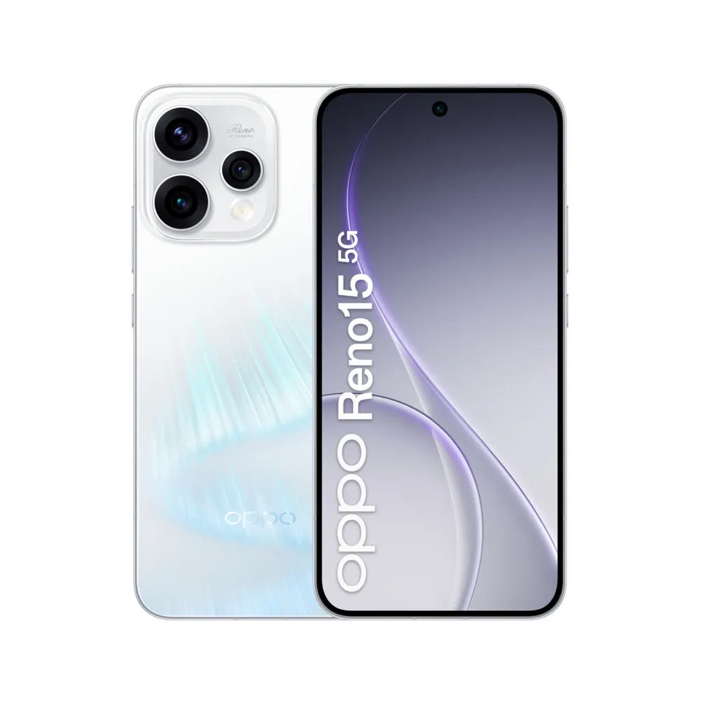 OPPO Reno15 5G Aurora White Box 110010236449BU Akıllı Telefon Thumbnail 1