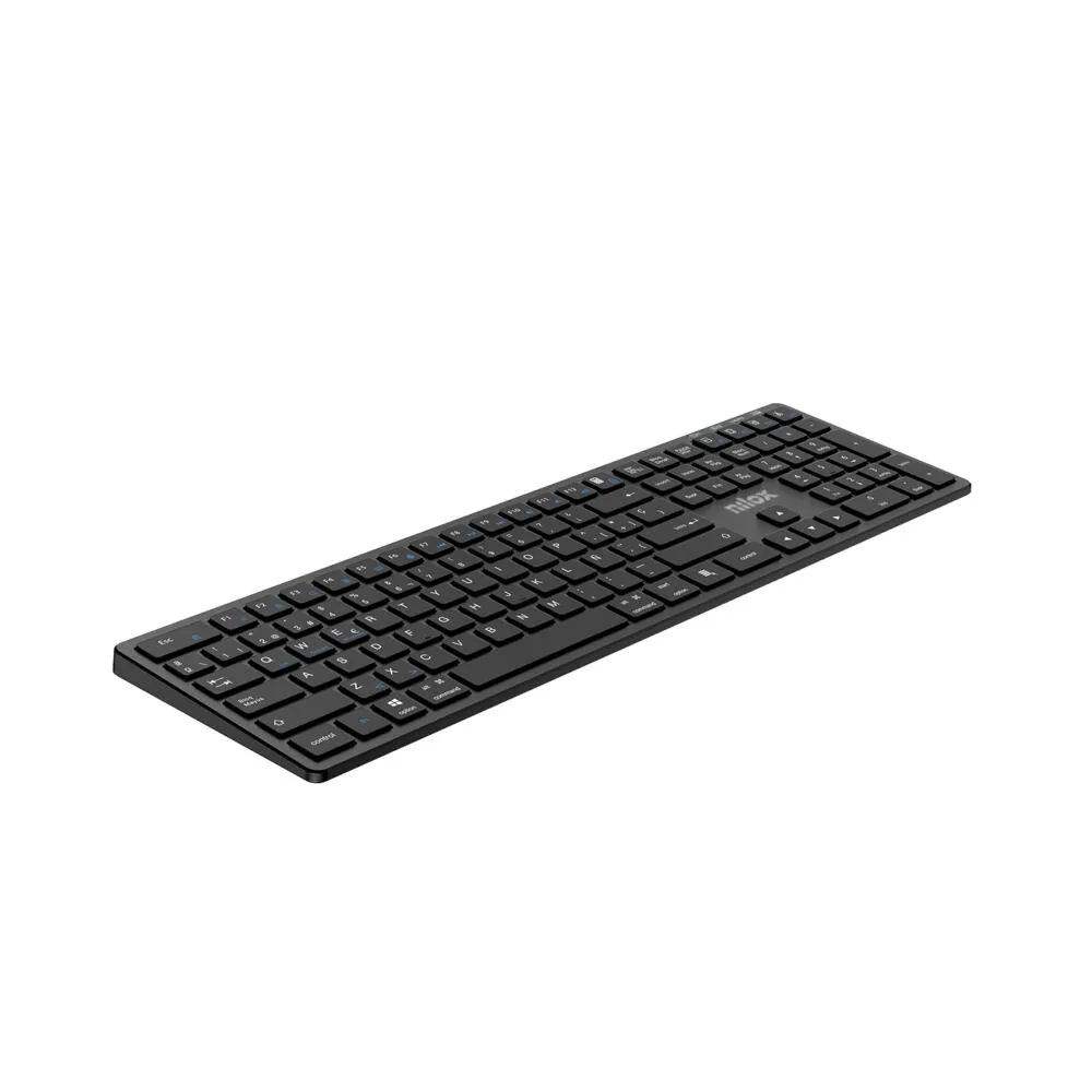 Nilox TECLADO PRO WIRELESS BLACK ESPANOL NXKBW01B Klavye Thumbnail 6