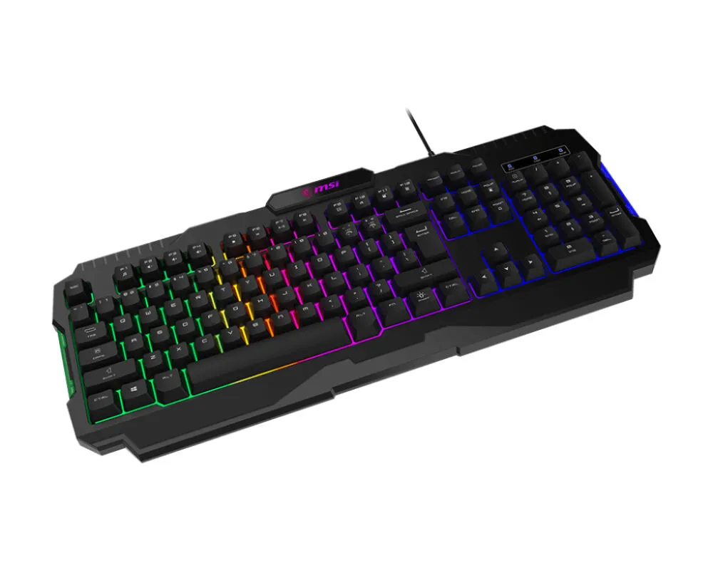 MSI FORGE GK100 RGB Oyuncu Klavyesi Thumbnail 1