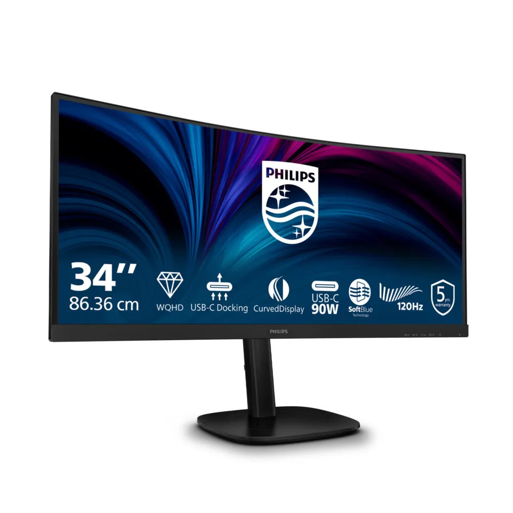 Philips 34B2U3600C/11 34 inç 120Hz UWQHD Kavisli Oyuncu Monitörü Thumbnail 2
