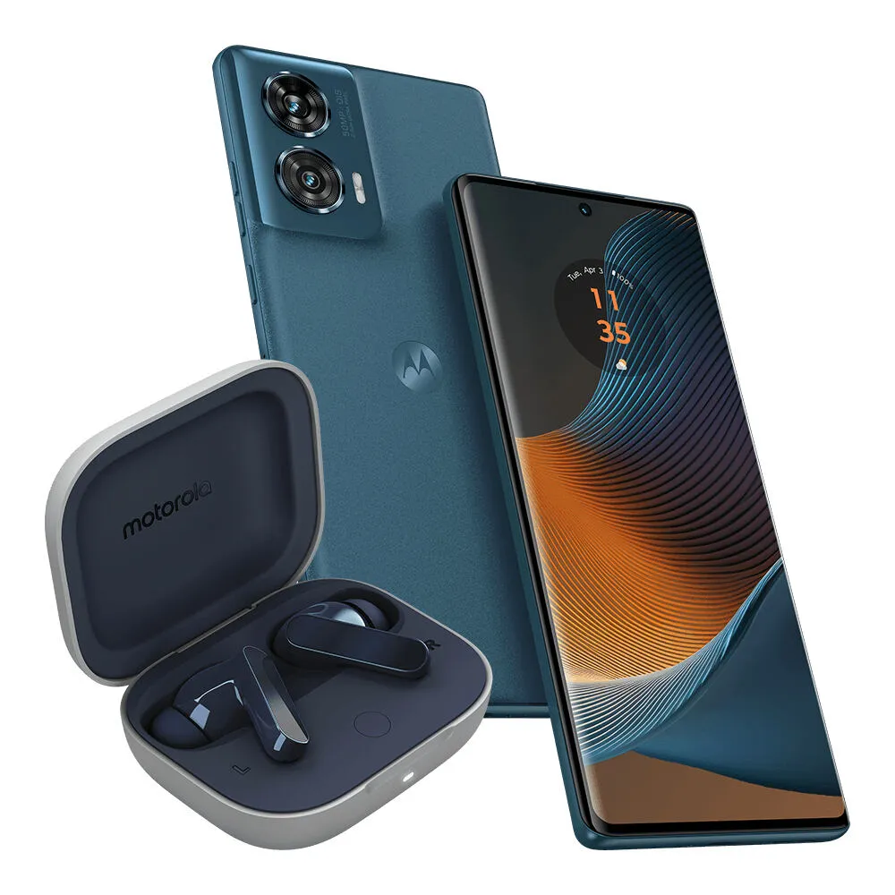 Motorola edge 50 Fusion 17 cm (6.7") Tek SIM Android 14 5G USB C Tipi 8 GB 256 GB 5000 mAh Mavi Akıllı Telefon