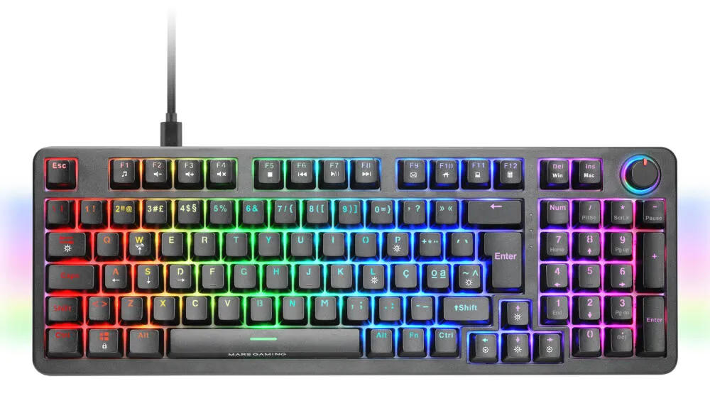 Mars Gaming MKPROYPT Mekanik RGB Oyuncu Klavyesi Thumbnail 1