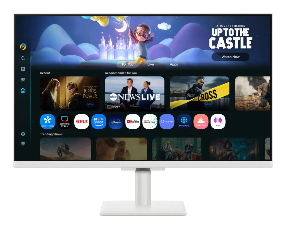 Samsung Smart M50F LS27FM501EUXEN 27 inç Full HD IPS Monitör Thumbnail 2