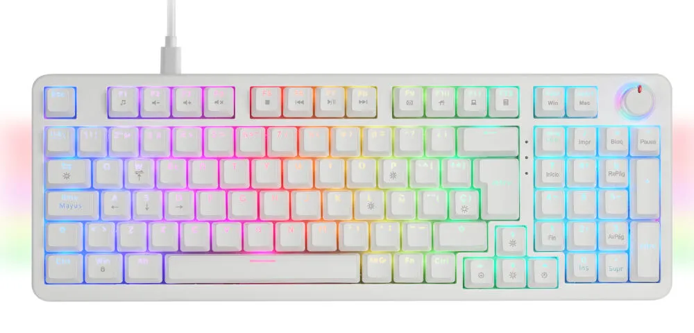 Mars Gaming MKPROWYES Mekanik RGB Oyuncu Klavyesi Thumbnail 1