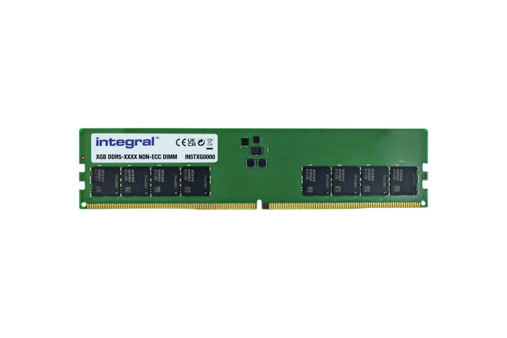 Integral 5M30Z71686-IN 8 GB 1 x 8 GB DDR5 288-pin DIMM RAM Bellek