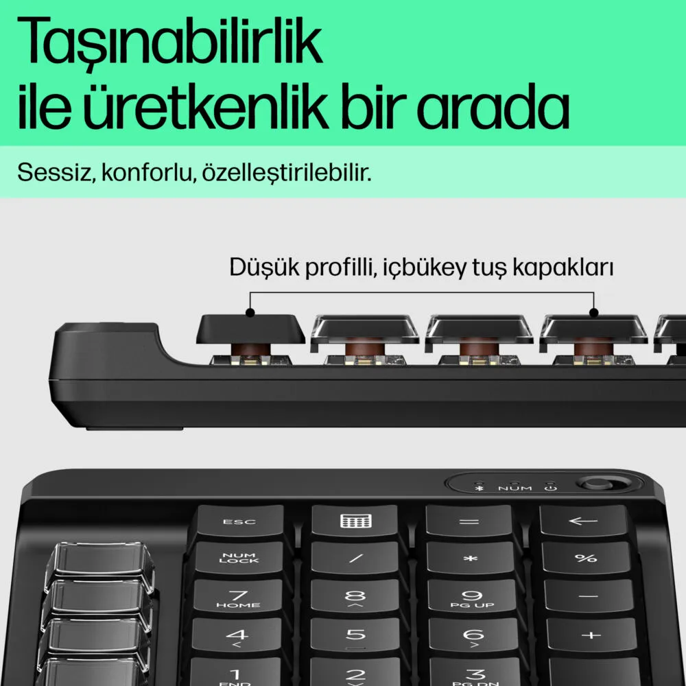 HP 435 Programmable Wireless Keypad 7N7C3AA Thumbnail 4