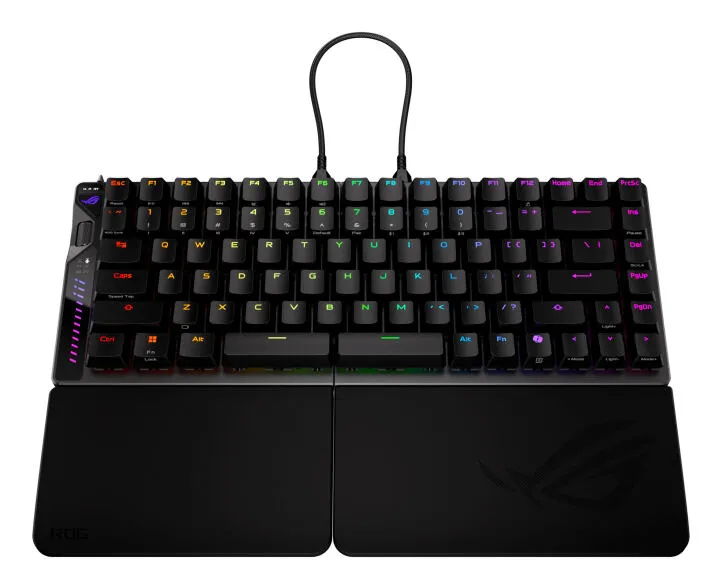 ASUS ROG Falcata 90MP043H-BKNA20 RGB Kablosuz Oyuncu Klavyesi Thumbnail 7