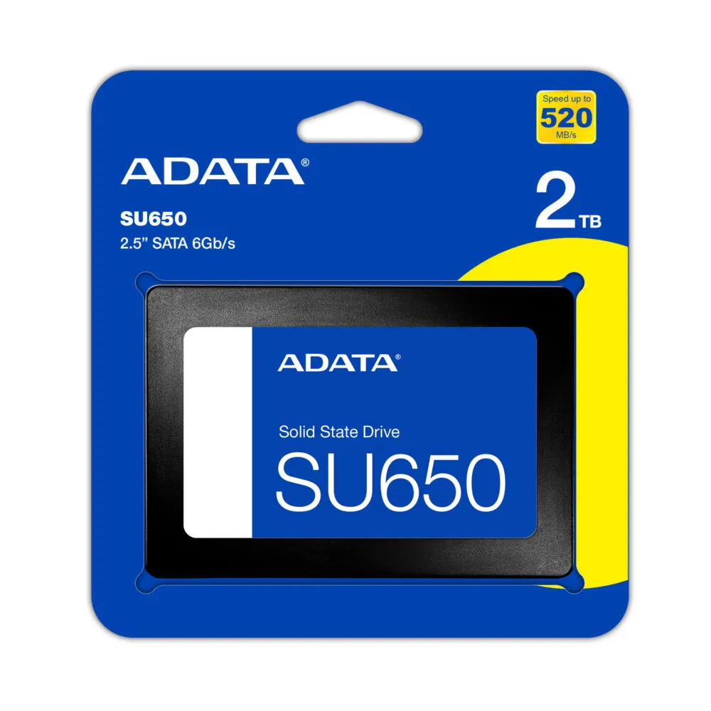 ADATA SU650 ASU650SS-2TT-R 2 TB 2.5" SSD Thumbnail 8