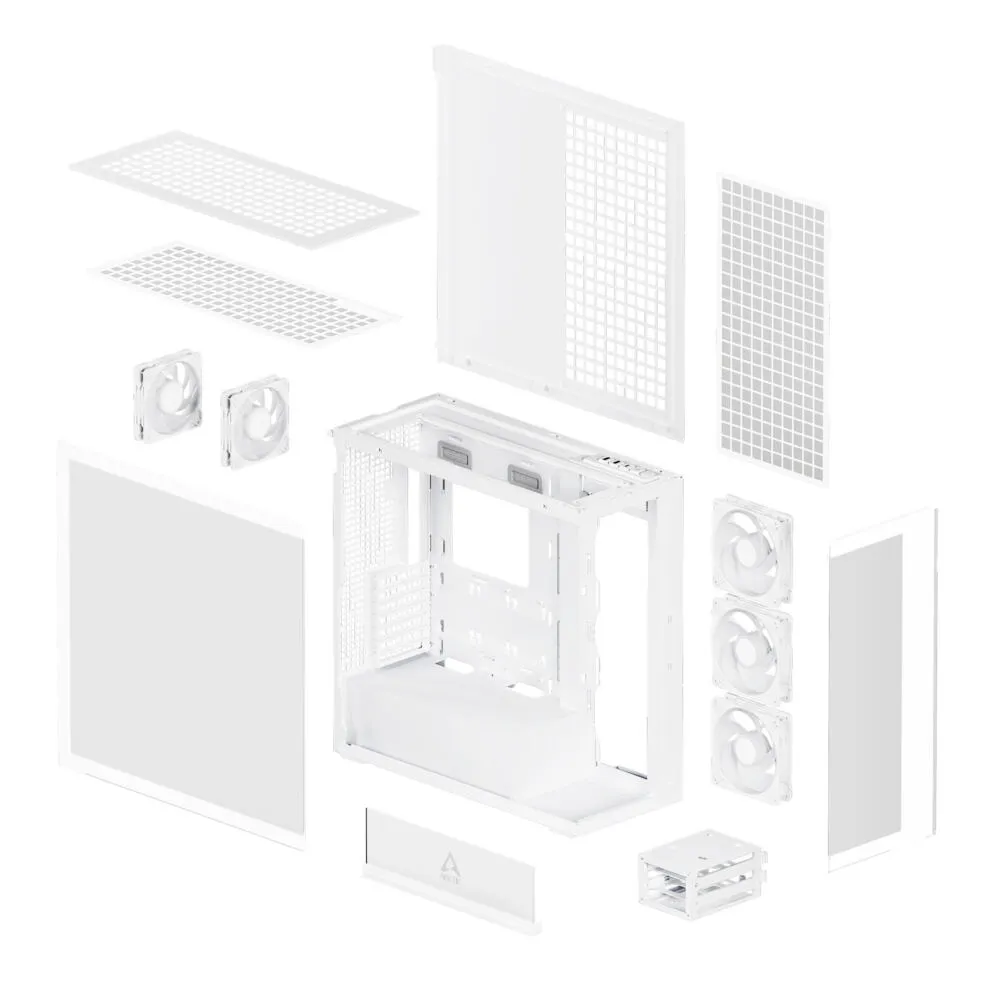 ARCTIC Xtender White (Clear Glass) ACPCC00014A Thumbnail 1
