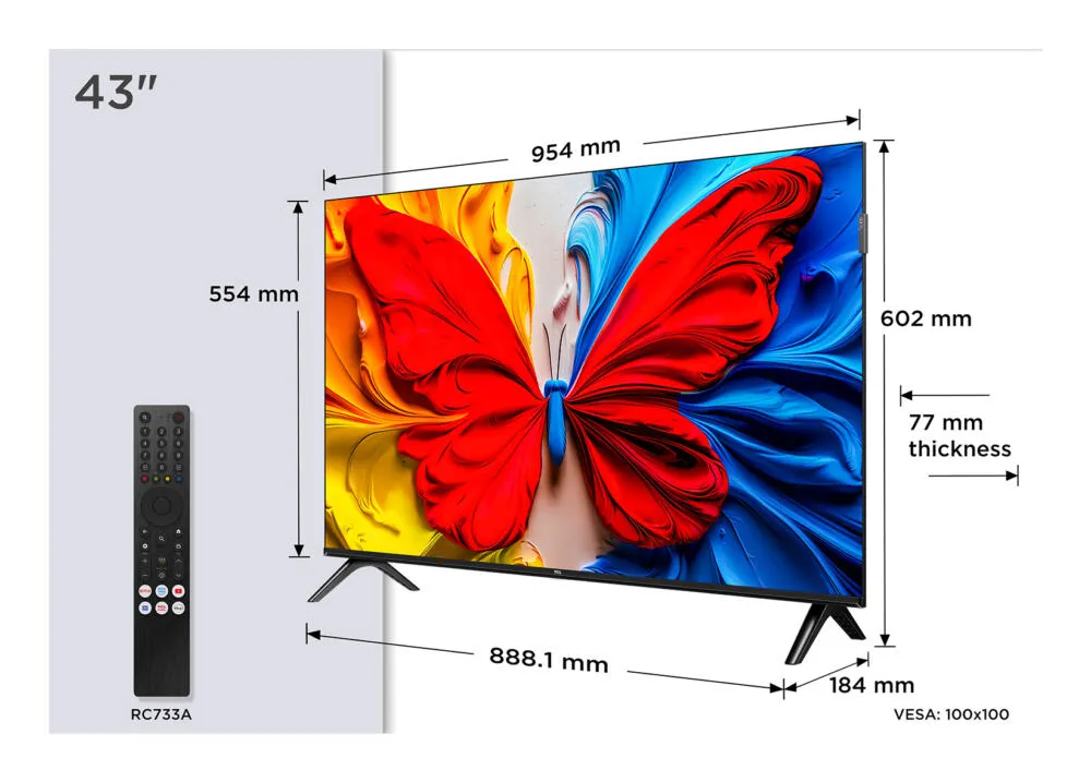 TCL 43S5K 43 inç Full HD QLED TV Thumbnail 4