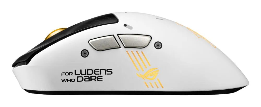 ASUS ROG Keris II Origin-KJP Oyun sağ-el RF Wireless + Bluetooth + USB Type-A Optik 42000 DPI Kablosuz Mouse Thumbnail 4