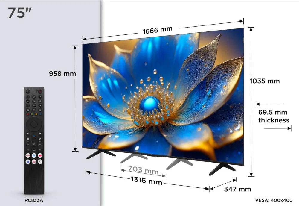 TCL 75QLED780K TV Thumbnail 5