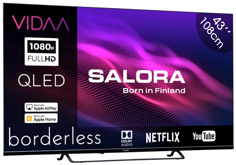 Salora QLED43FV1 43 inç Full HD TV Thumbnail 1