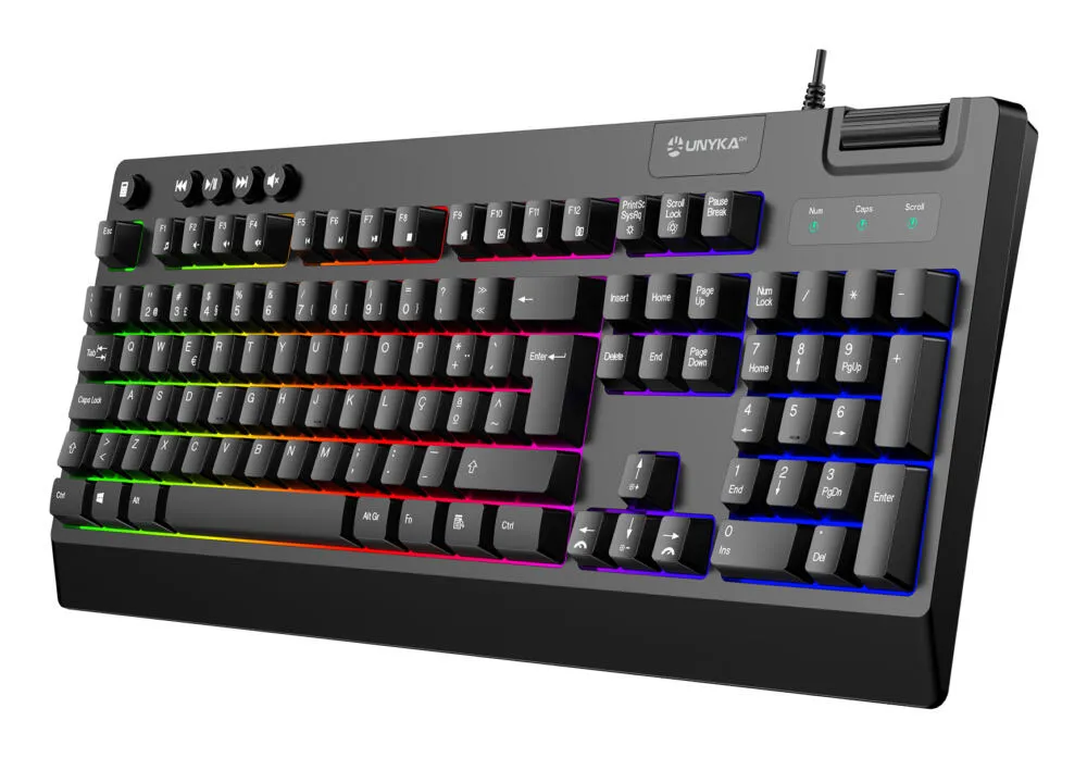 UNYKAch Nova 4in1 PT UK594009 RGB Oyuncu Klavyesi Thumbnail 3