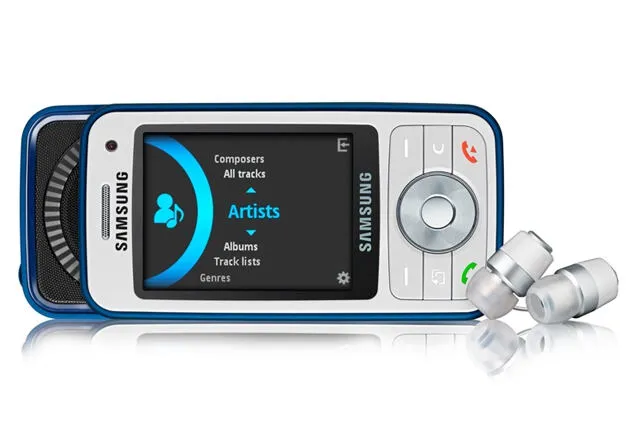 Samsung i450 Dark Blue SGH-I450ABA Mavi Akıllı Telefon Thumbnail 8