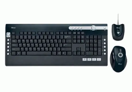 Trust Wireless Optical Multimedia Deskset Ds-3250 IT 15055 Klavye & Mouse Seti Thumbnail 1