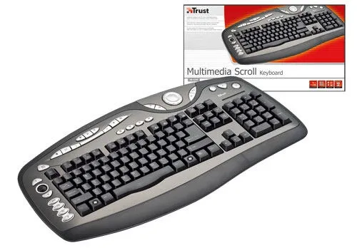 Trust Multimedia Scroll Keyboard KB-2200 ES 15040 Klavye Thumbnail 6