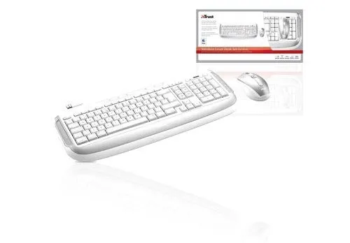 Trust Wireless Laser Desk Set for Mac FR 15966 Klavye & Mouse Seti Thumbnail 4
