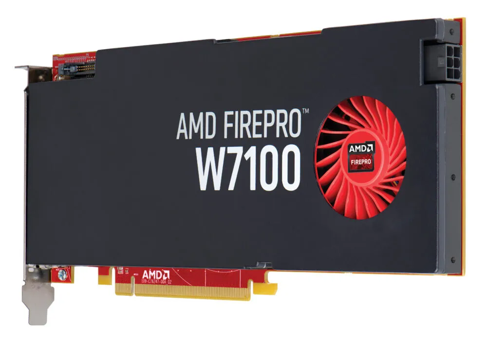 HP AMD FirePro W7100 8 GB Grafik Kartı J3G93AA Ekran GDDR5 Thumbnail 5