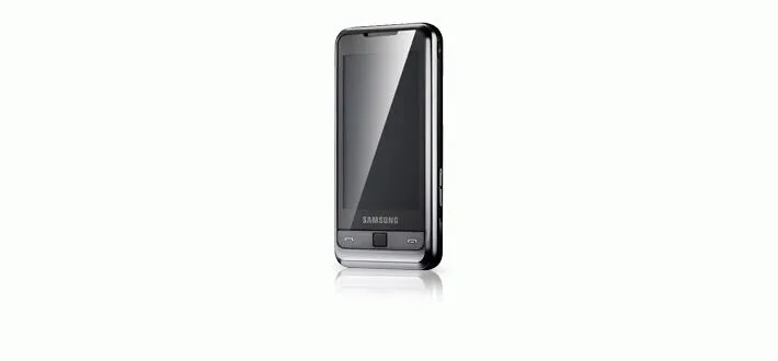 Samsung i900 1440 mAh SI900E Siyah Akıllı Telefon Thumbnail 3