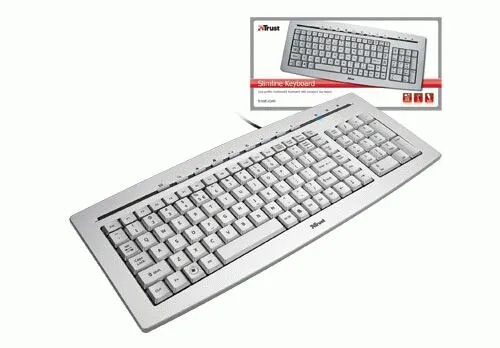 Trust Slimline Keyboard 16617 Klavye Thumbnail 4