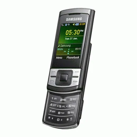 Samsung C3050 800 mAh GT-C3050MKAPRO Siyah Akıllı Telefon Thumbnail 2