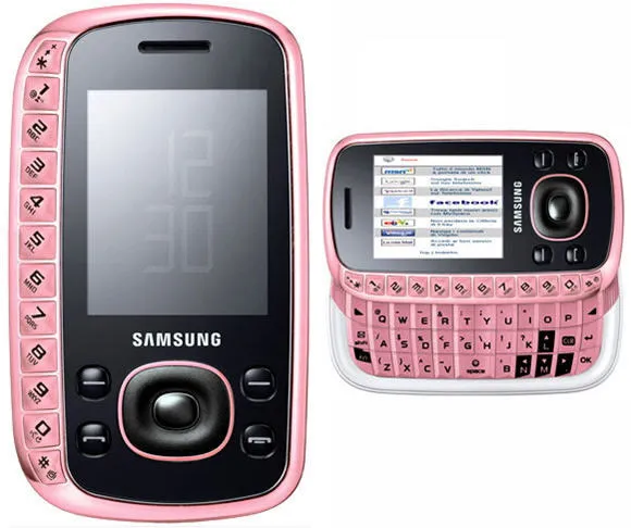 Samsung B3310 5,08 cm (2") Tek SIM 800 mAh Pembe Akıllı Telefon Thumbnail 1