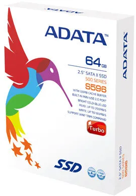 ADATA S596 dahili 64 GB 2.5" Serial ATA II SSD Thumbnail 1