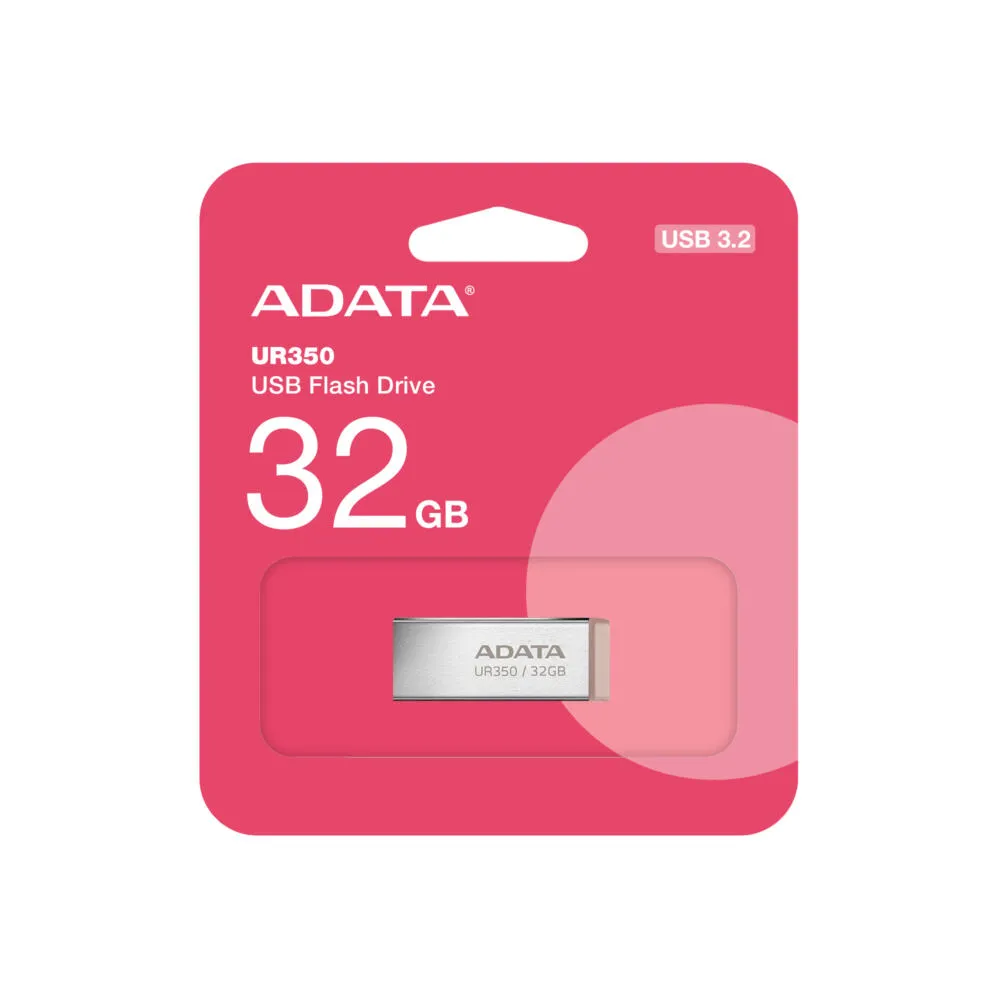 ADATA UR350-32G-RSR/BG 32 GB USB 3.2 Flash Bellek USB Flash Sürücüleri Thumbnail 7